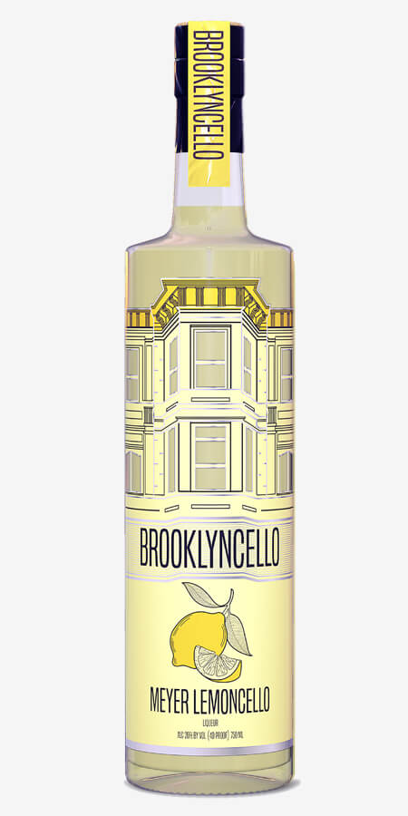 Brooklyncello - Meyer Lemoncello Bottle